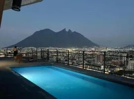 Suite céntrica con Piscina, Gym y Cowork