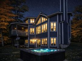 Ski-in/Car-out, HOT TUB with Amazing sunset view, Hotel in Mont-Blanc