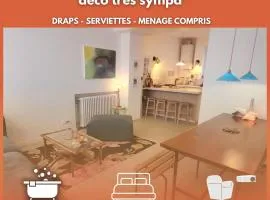 Le grenier à sel, maison de pécheur pour 6 avec salle TV