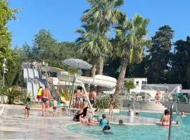 Mobilhome Ligaropa climatisé 3 ch 6 pers camping des 7 fonts
