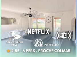 Le Jardin Secret I Jardin Privé I Pet Friendly I Proche Colmar – hotel w mieście Horbourg