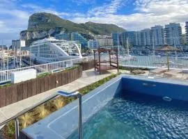 Luxury Resort Stay in Marina Club, Ocean Village, Gibraltar with Seafront Rock Views & Pools