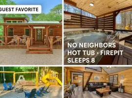 Cozy Secluded King Best LocationHot TubFirepit