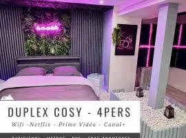 Duplex Cosy proche Paris(5mn)sans commission en +