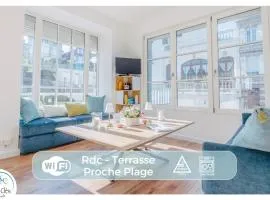 04- La Potinière- Proche Plage - RDC avec Terrasse- Parking gratuit