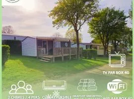 Houlgate-153- Mobilhome cosy 4 personnes Camping 5 étoiles