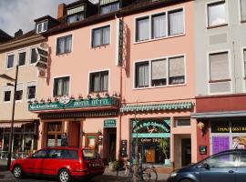 Hotel Hüttl, hotel din Worms