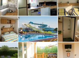 Mobil-home 6 pers neuf, Clim, terrasse & piscines, hotell i Lattes