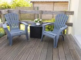 Gite 3 étoiles avec jardin et parking proche Libourne Saint Emilion et Bordeaux Le Ptit Coin de Soleil 1 a 6 personnes