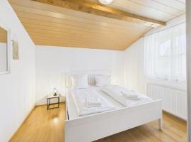 CROWN LIVING Krumbach Apartments - Ideal für Feriengäste, Geschäftsreisende und Monteure, Self Check-in, Parkplatz, Küche, hotel v mestu Krumbach