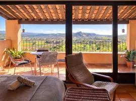 Loft con chimenea y terraza con vistas - Cal Caterino