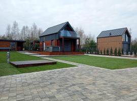 Domek nad Jeziorkiem Sauna -Silownia-Balia, hotel a Waliska