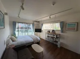 近沙滩 冲浪圣地 鵠沼海岸独立式公寓 独立卫生间 带厨房 有洗衣机