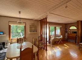 Swedish cottage near ocean