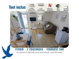 L'oiseau Bleu - Clim - Tout inclus - Terrasse