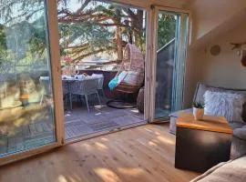 Mansarde Zeder in Privatvilla im Zentrum Merans