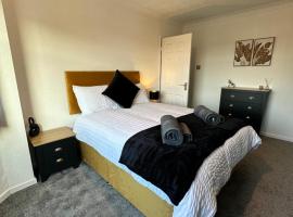 Comfortable 3-Bedroom Home in Hessle Perfect for Groups, Sleeps 7、ヘスル、ハルのホテル