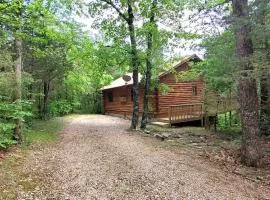 Secluded log cabin#4 at Wisteria