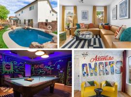 6BDRM Amazing Game RoomHeated Pool3KING4QUEEN, hotel a Henderson