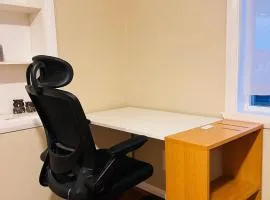 Quiet private room with shared facilities