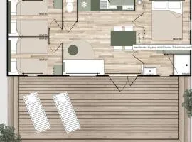Mobil-home accueillant animaux - 6 pers. - API-1-52-2549