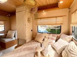 Caravane 'Cute and Cosy' à la Ferme de la Chevêche - Namur - Ardennes