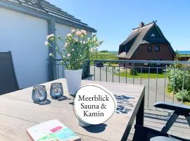Ferienwohnung Wasser Rügen - Meerblick & Dachterrasse, Sauna, ruhig & naturnah, 200 m zur Ostsee - Ferienhaus Elements