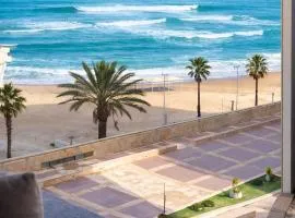 Luxury apartment on the beach with sea view by Almog Beach Haifa