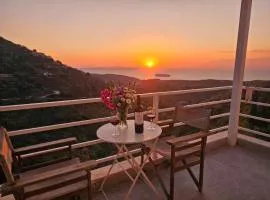 Aggelos & Melina studios - Enjoy sunset from Melina