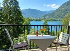 LB3 Seeblick Appartement Haus Landskron mit direktem Seezugnag am Ossiachersee