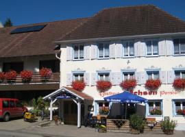 Pension Ochsen, Gästezimmer in Unadingen, hótel í Löffingen
