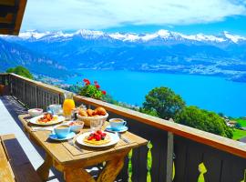 Concierge, Lake Thun/Alps Scenic Views by SwissHut, hotel a Sigriswil