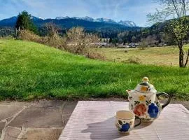 Auszeit am Walchensee mit Garten, Seeblick & Sauna
