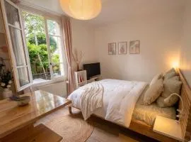 Escale Cosy Pontoise avec terrasse