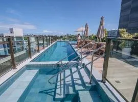 Apt Rooftop Pool Porto de Galinhas Up to 4