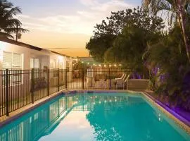 Prime Location Gateway with Pool & Patios, Near Beaches, Groceries and Restaurants