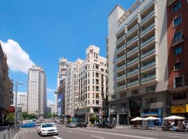 Hotel Madrid Plaza España Affiliated by Meliá, готель у Мадриді