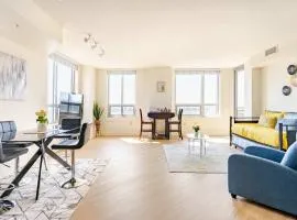Downtown Silver Spring 2BR Skyline Balcony Suite Walkable to DC Metro LuxePad