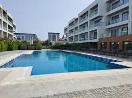 Sea Breeze Nardaran open kitchen apartment