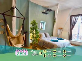 ZEN - Roubaix-Lille - Balneo - Home cinéma - Billard, hotel a Roubaix