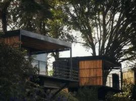 Cabaña con jacuzzi privado y vista al lago Elemen Retreat