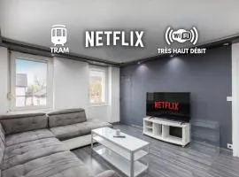 Appartement T2 Cosy avec Fibre et Stationnement Gratuit