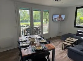 Chalet en bord de Loir