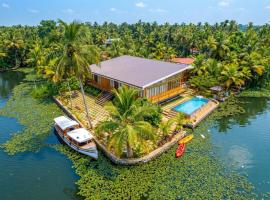 Kyna Backwater Resort Alleppey Alappuzha, hotel din Alleppey