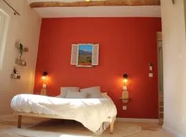 La chambre cigale au mas du Rocan