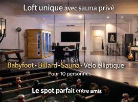 LOFT COSY - HYPERCENTRE - SAUNA - 200m2 - WIFI, khách sạn ở Graulhet