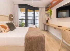 56NV Studio no coração da Liberdade SP 300m Estação Japão Liberdade, acomoda até 02 pessoas