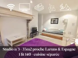 Studio 3, Eaux-Chaudes proche Laruns et Espagne