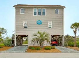 Walk to Surf City Beach: Ocean-View Home w/ Decks!
