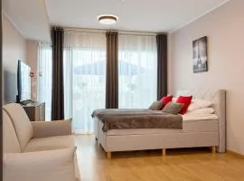 Central Tallinn Studio with Terrace and Parking
